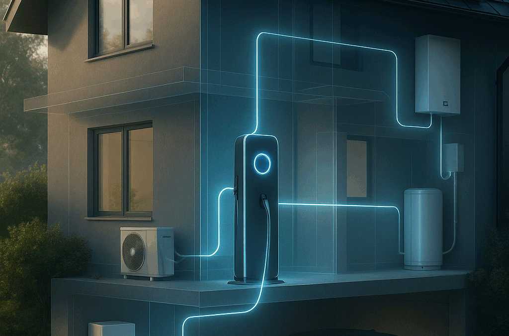 Nouveau magazine SmartHome Electricien+ de juin 2025 : éclairage circadien, infrastructures de recharge électrique, intelligence artificielle, accès connectés, alimentation par Ethernet, et méthodes de tests et mesures.