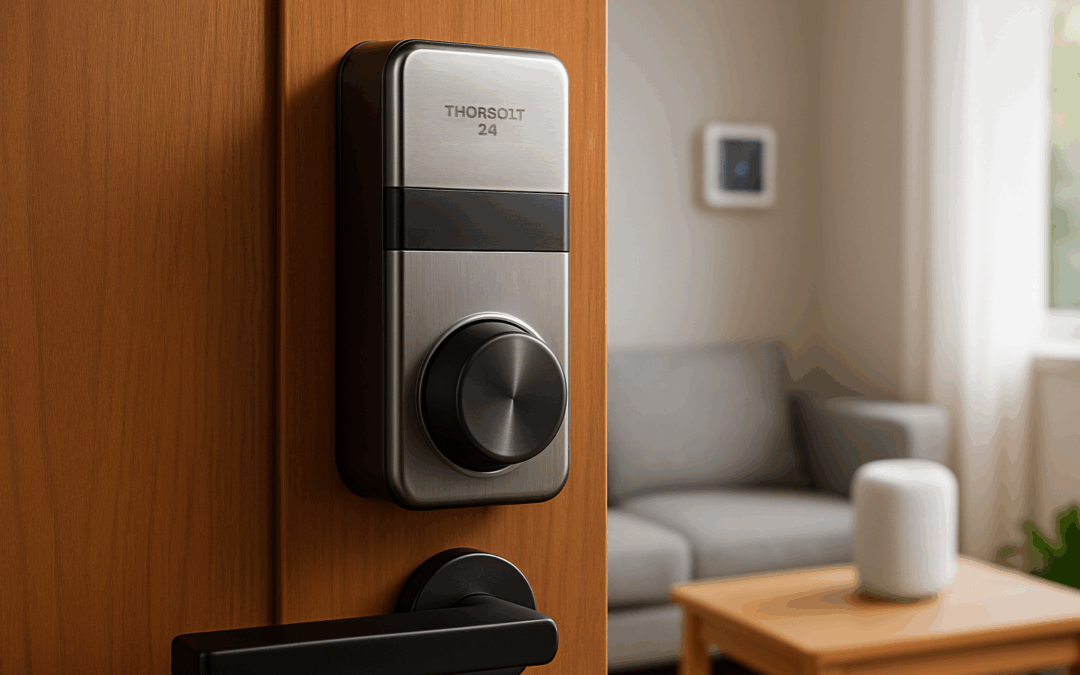 HomeKit hebdomadaire : le ThorBolt X1, un verrou de porte connecté à un excellent rapport qualité-prix avec support Thread intégré