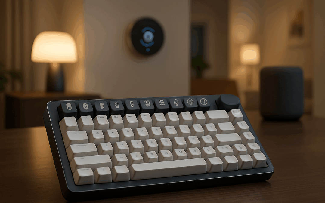 thirdreality intègre un clavier mécanique à votre réseau domotique Matter pour un contrôle rapide de 12 touches