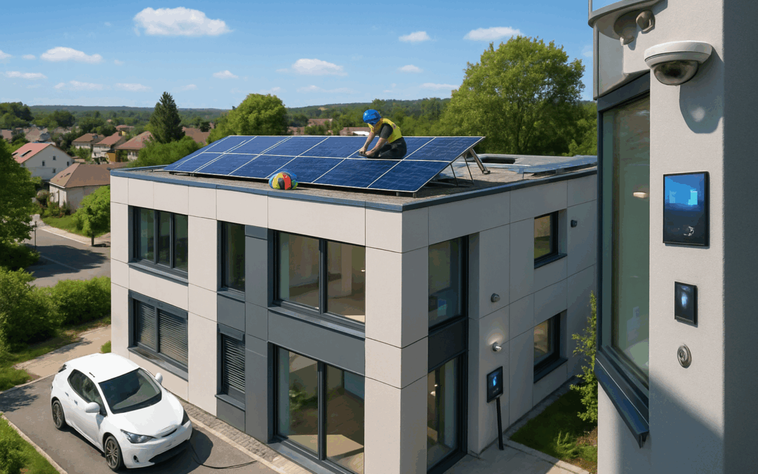 À Malbouhans, L2P Connect innove avec des solutions photovoltaïques, électriques, domotiques et de surveillance par caméra