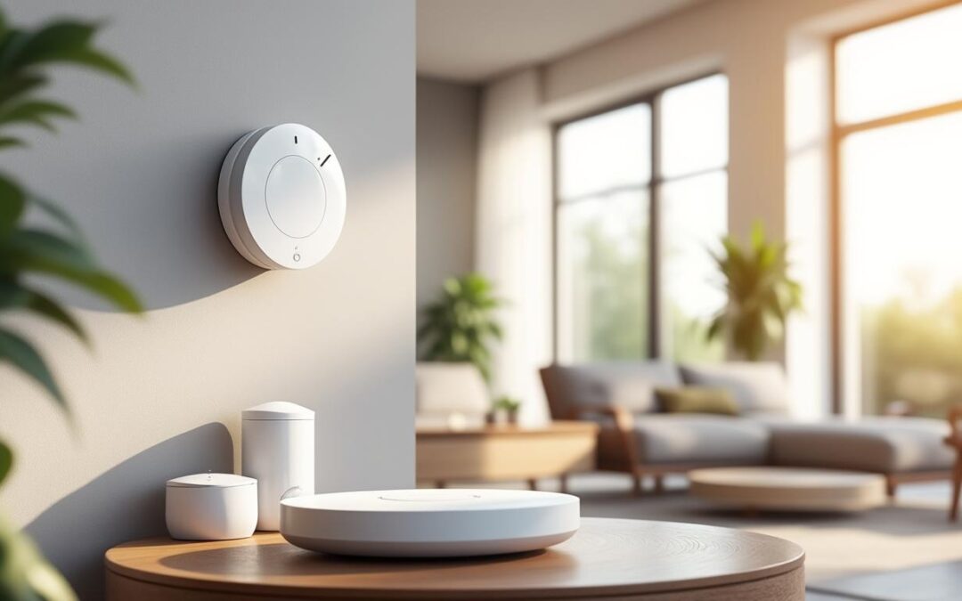 Évaluation du détecteur de fumée Fibaro en association avec eedomus