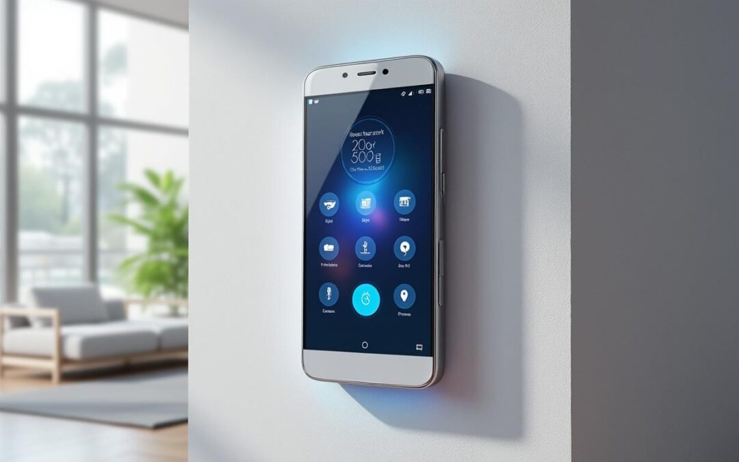 Transformer un ancien smartphone Android en une solution domotique murale