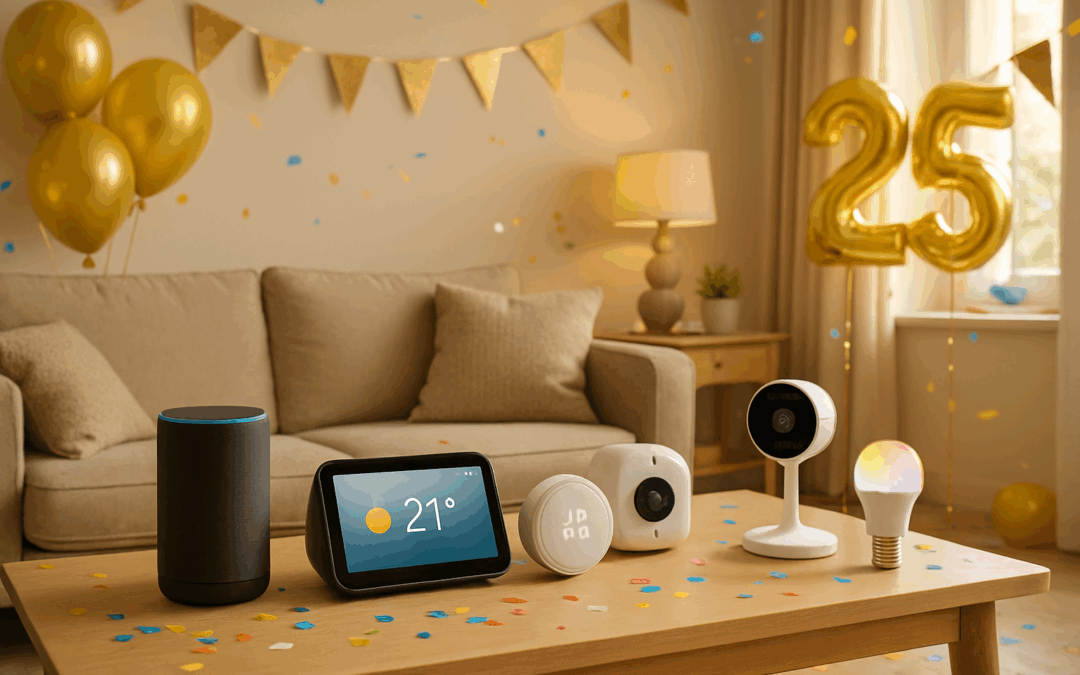 Clôture des 25 ans d’Amazon France : découvrez les meilleures promotions pour la maison connectée