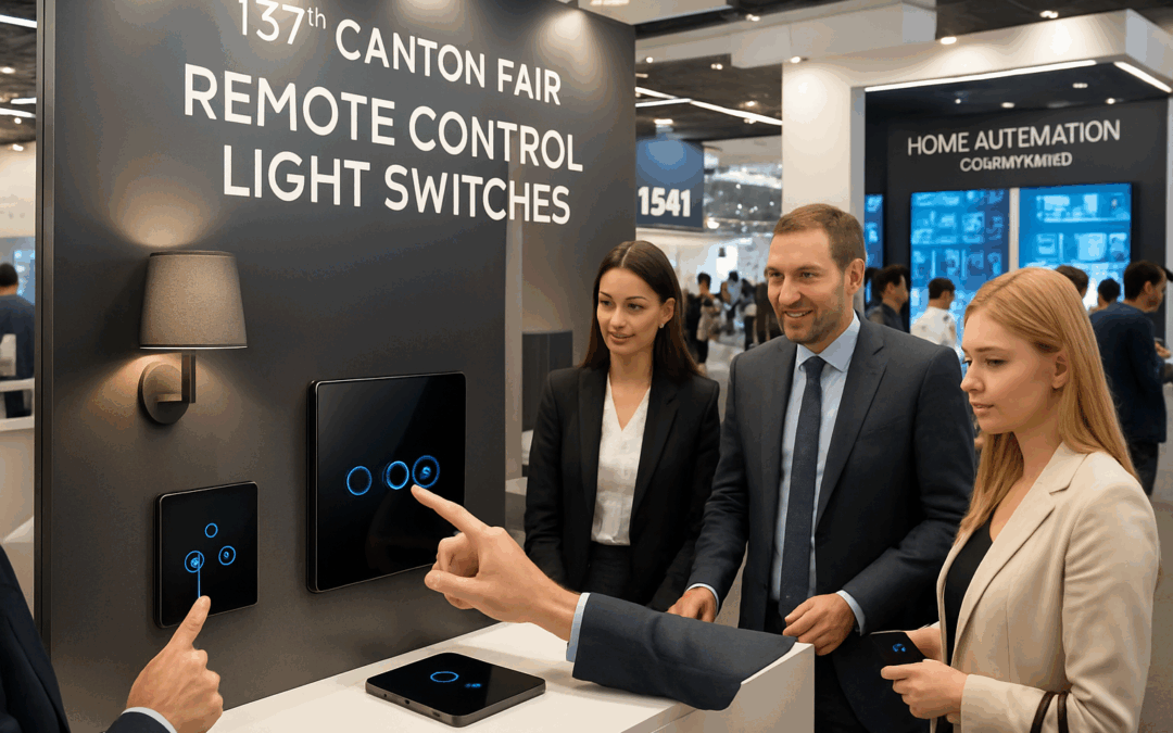découvrez les dernières innovations en matière d'automatisation domestique lors de la 137e foire de canton, avec nos interrupteurs lumineux télécommandés qui révolutionnent votre quotidien. ne manquez pas cette occasion de rendre votre maison plus intelligente et connectée!