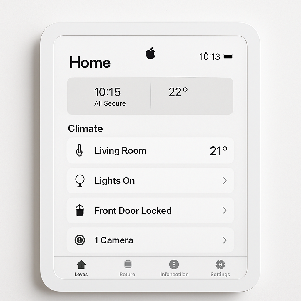 découvrez le tout nouvel écran de domotique présenté par apple dans ios 18.6. cette innovation révolutionne la gestion de votre maison intelligente, offrant une interface intuitive et des fonctionnalités avancées pour un contrôle optimisé de vos appareils connectés.