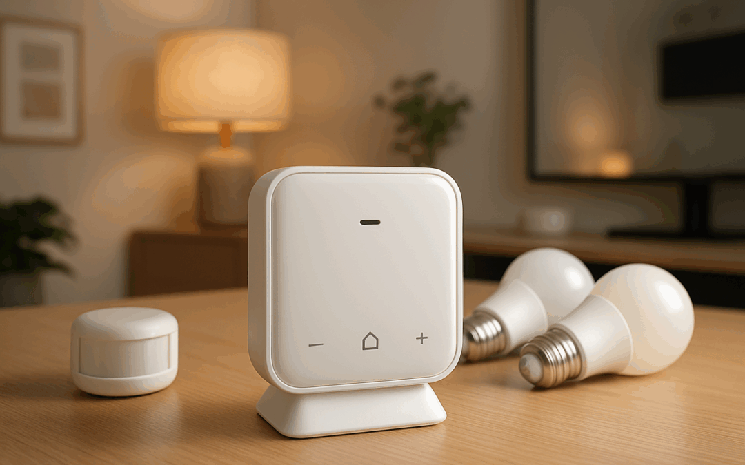 découvrez le switchbot hub 3, un hub domotique révolutionnaire compatible matter. simplifiez votre vie quotidienne en connectant et contrôlant tous vos appareils intelligents depuis une seule interface. offrez-vous une expérience connectée sans précédent avec des fonctionnalités avancées et une utilisation intuitive.