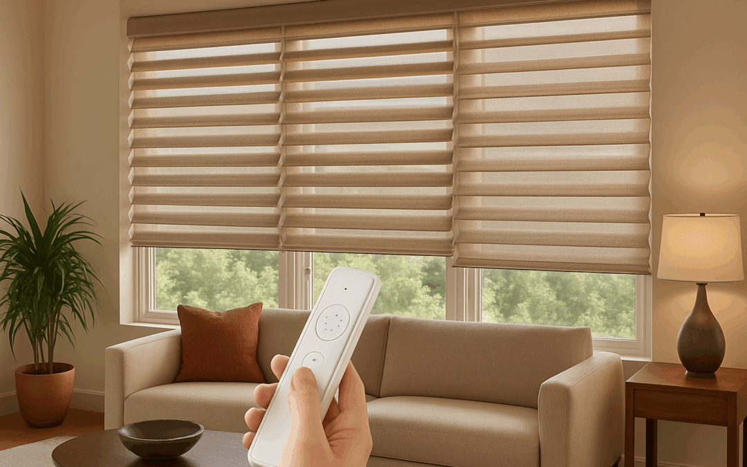 découvrez les nouvelles stores pirouette de hunter douglas, désormais dotées des améliorations powerview. alliez élégance et innovation pour un contrôle optimal de la lumière et de l’intimité dans votre intérieur.
