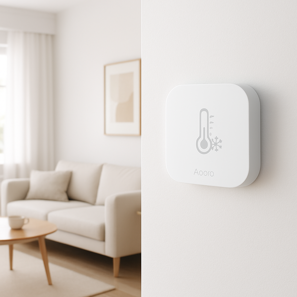 découvrez le tout nouveau capteur climatique aqara zigbee/thread, désormais disponible avec une remise exceptionnelle de 10%. ne manquez pas cette opportunité d'améliorer votre confort et de suivre les conditions climatiques avec précision !