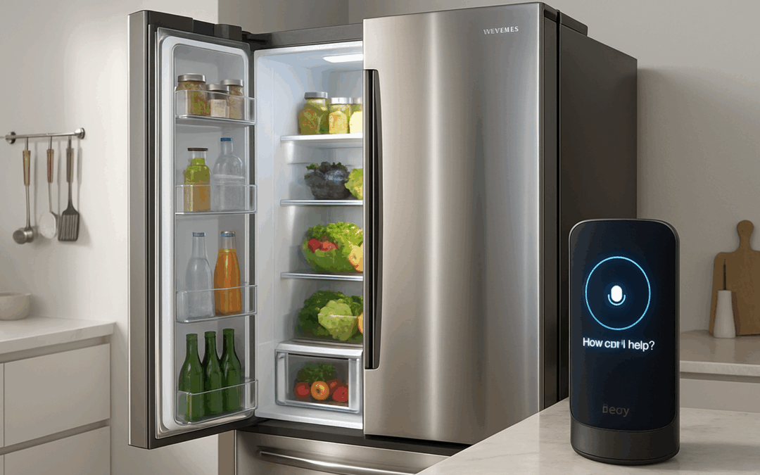 découvrez les nouveaux réfrigérateurs samsung, dotés de la technologie bixby et de la reconnaissance vocale, vous permettant de gérer vos appareils en toute simplicité. simplifiez votre quotidien grâce à l'intelligence artificielle intégrée qui rend vos tâches ménagères plus efficaces.