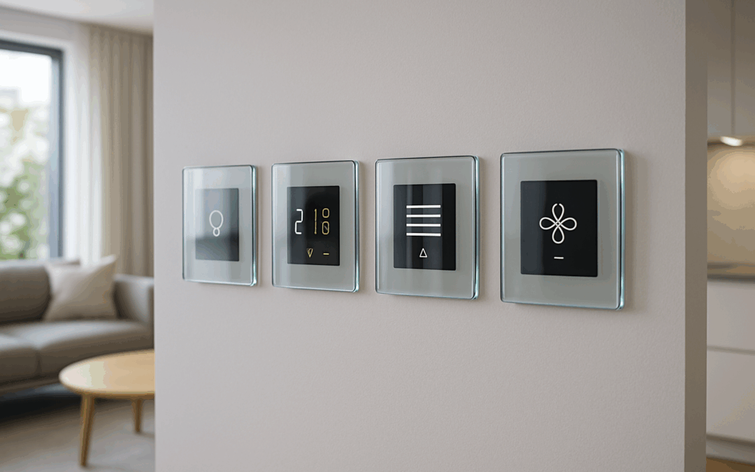 découvrez la nouvelle collection d'interfaces en verre pour la domotique par eq-3. alliant design moderne et technologies avancées, ces solutions élégantes transformeront votre expérience connecté à la maison.