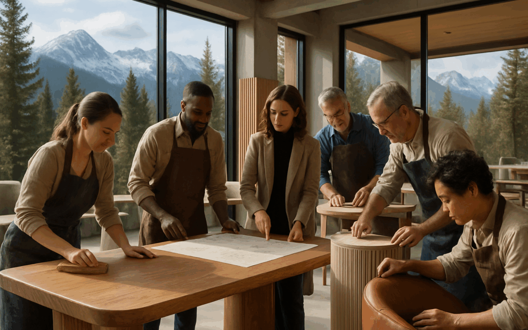 découvrez comment l'artisanat collaboratif révolutionne le design des maisons de luxe au colorado, alliant tradition et innovation pour créer un style avant-gardiste unique et raffiné.