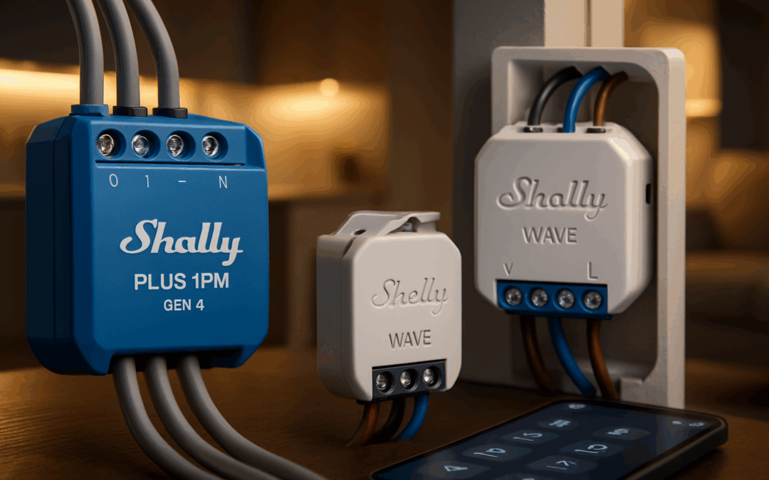 découvrez les relais intelligents shelly gen 4 et wave dans notre plongée approfondie. explorez leurs fonctionnalités avancées, leur compatibilité et comment ils révolutionnent la gestion de votre espace connecté. idéal pour optimiser votre quotidien avec des solutions intelligentes et efficaces.