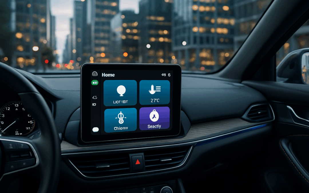 Alarm.com intègre les commandes de maison connectée à Apple CarPlay