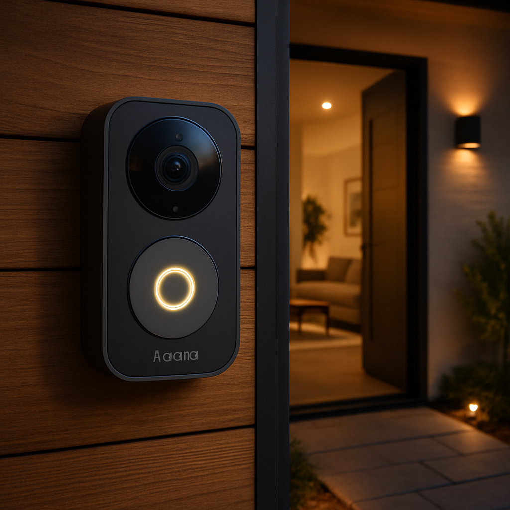 découvrez la nouvelle sonnette connectée d'aqara, alliant sécurité et domotique. avec un hub intégré, elle enrichit la collection de caméras de sécurité, offrant une solution complète pour surveiller votre maison. restez connecté et sécurisé grâce à cette innovation intelligente.