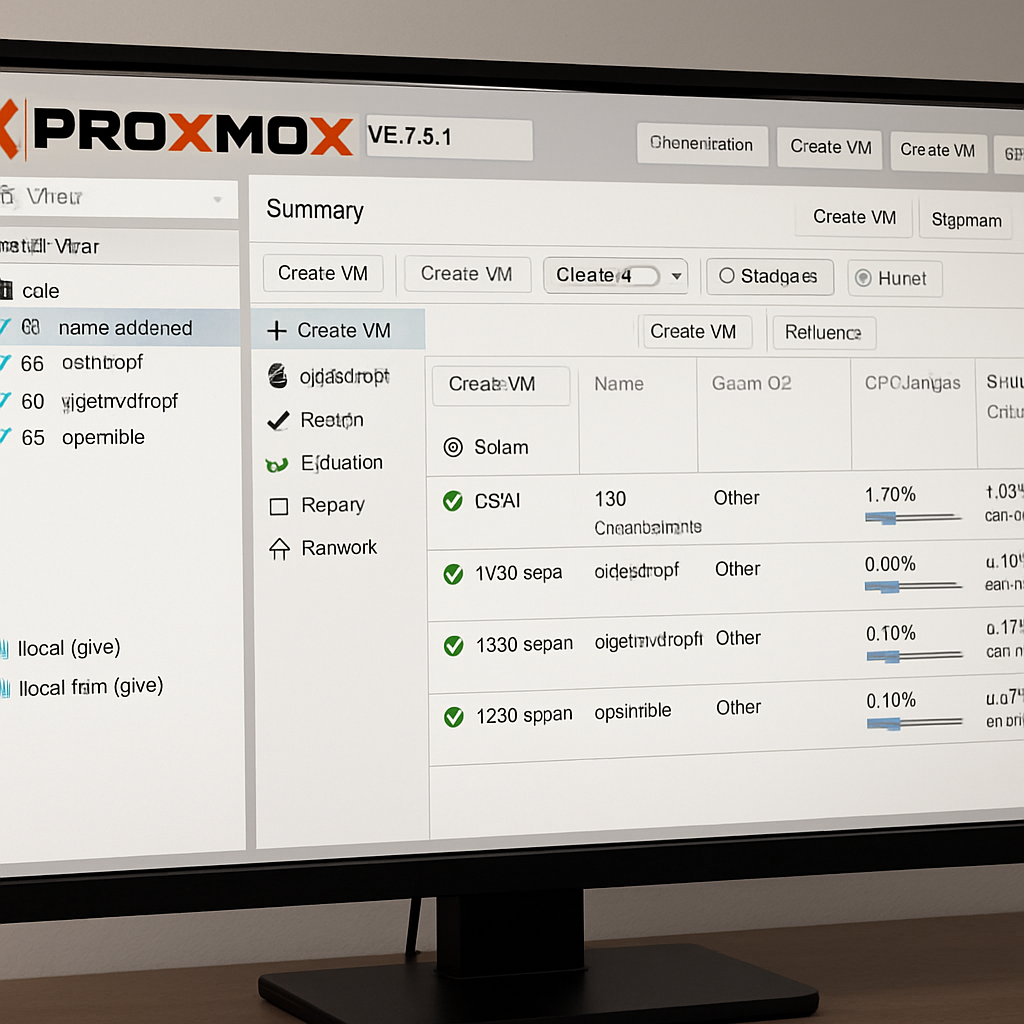plongez dans l'univers de la virtualisation domotique grâce à proxmox. profitez d'offres exclusives sur des mini pc performants pour transformer votre maison en un espace connecté et innovant.