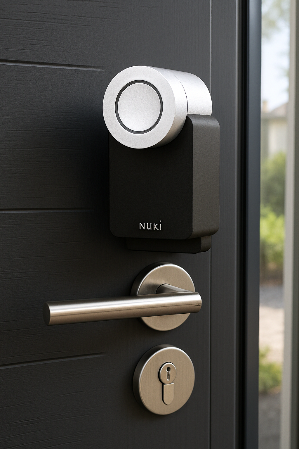 profitez d'une offre exclusive de -30 % sur la serrure connectée nuki ! renforcez la sécurité de votre porte d’entrée et découvrez la tranquillité d’esprit après le prime day grâce à cette solution innovante.