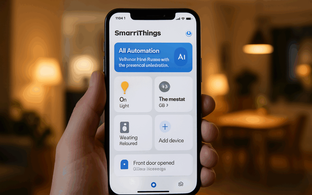 Samsung SmartThings déploie une automation propulsée par l’IA, révise ses fonctionnalités sur iOS et simplifie l’intégration des utilisateurs