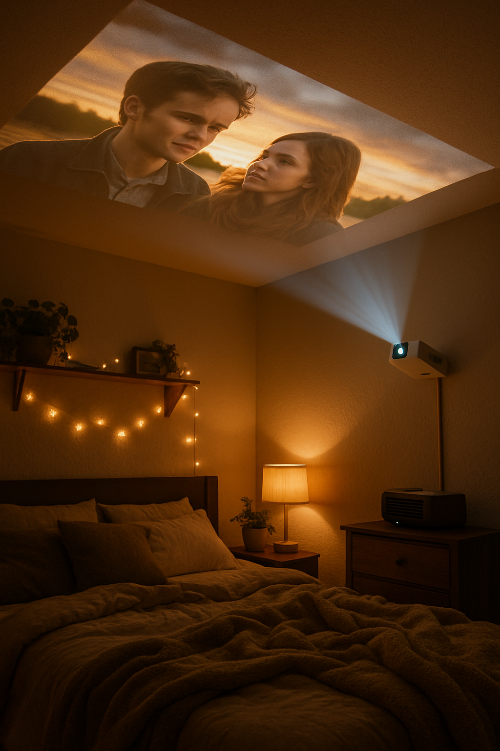 découvrez le test de l'etoe starfish, une lampe au design moderne qui se transforme en android tv. parfaite pour transformer vos soirées cinéma sous la couette en une expérience inoubliable, alliant lumière douce et divertissement numérique.