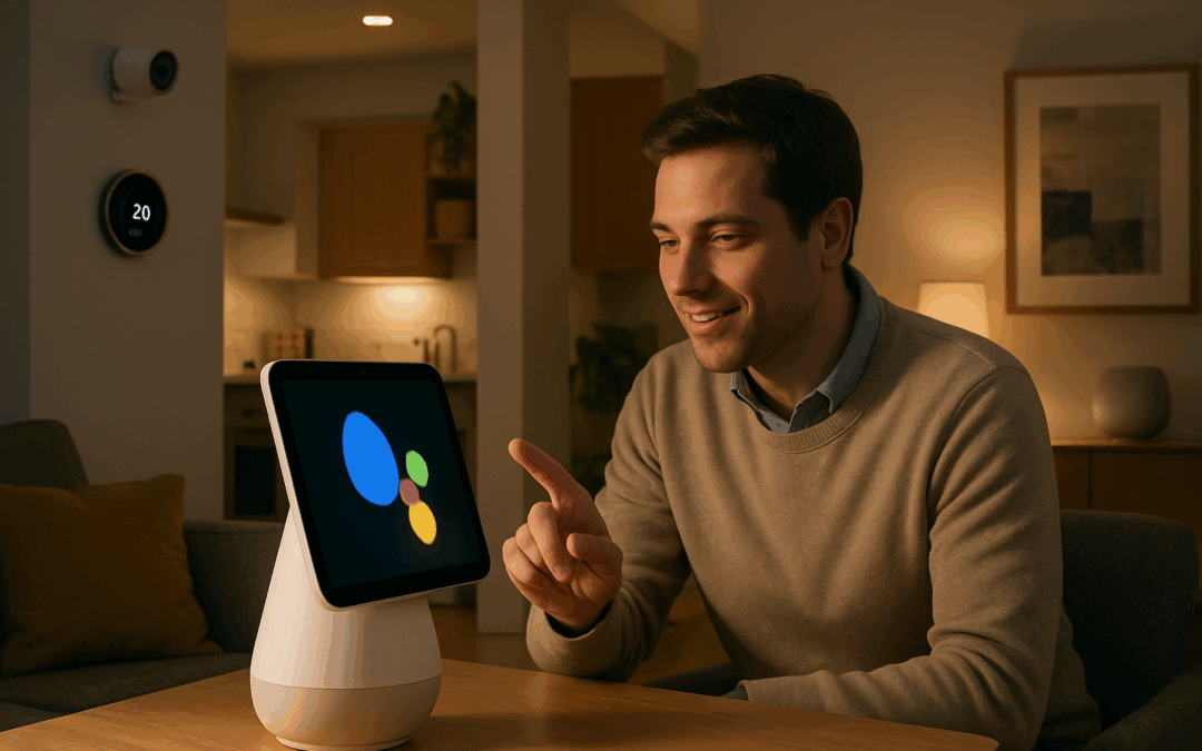 découvrez gemini, le nouvel assistant vocal intelligent de google conçu pour simplifier la vie à la maison. compatible avec les appareils nest, gemini répond à vos besoins quotidiens par commande vocale et gère facilement votre environnement domestique.