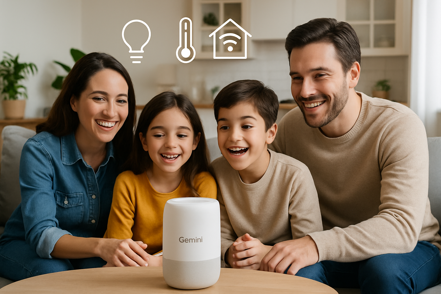 découvrez gemini, le nouvel assistant vocal intelligent de google conçu pour les appareils nest. pilotez votre maison connectée facilement grâce à ses fonctionnalités avancées et à son intégration fluide avec votre intérieur.