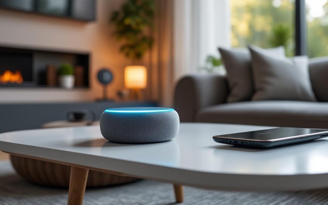 L’echo dot d’Amazon, enceinte connectée incontournable, bénéficie actuellement d’une réduction de 46 %