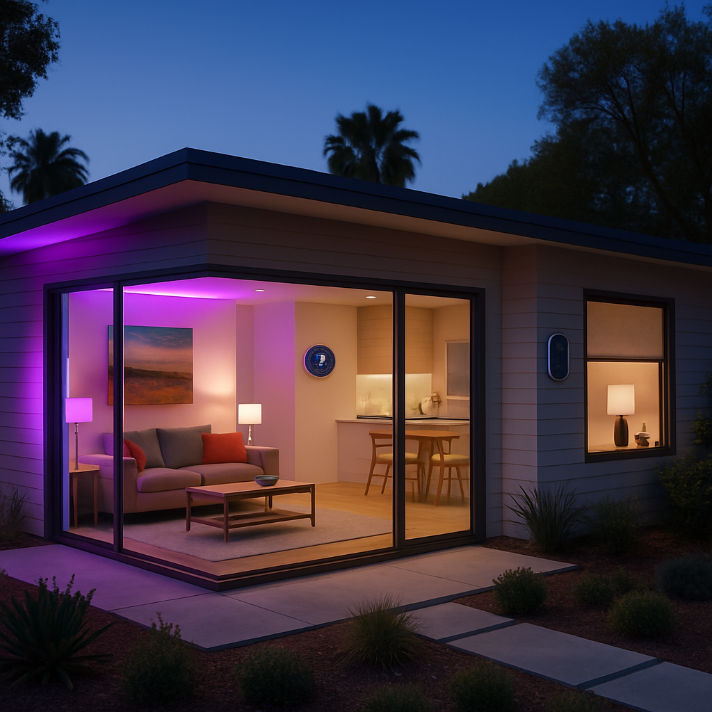 découvrez ce bungalow intelligent en californie : un espace airbnb unique qui sert aussi de vitrine pour les technologies de maison connectée. profitez d’un séjour confortable tout en testant les innovations domotiques les plus récentes.