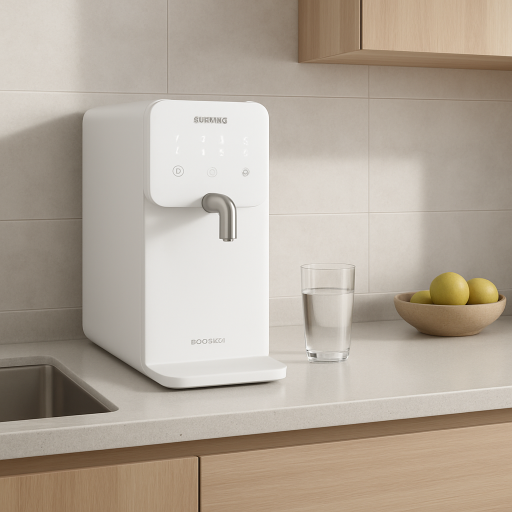 découvrez le purificateur d'eau intelligent bespoke ai de samsung : une innovation qui garantit une eau pure, saine et personnalisée pour toute la famille. offrez à votre maison un bien-être inédit grâce à la technologie avancée samsung.