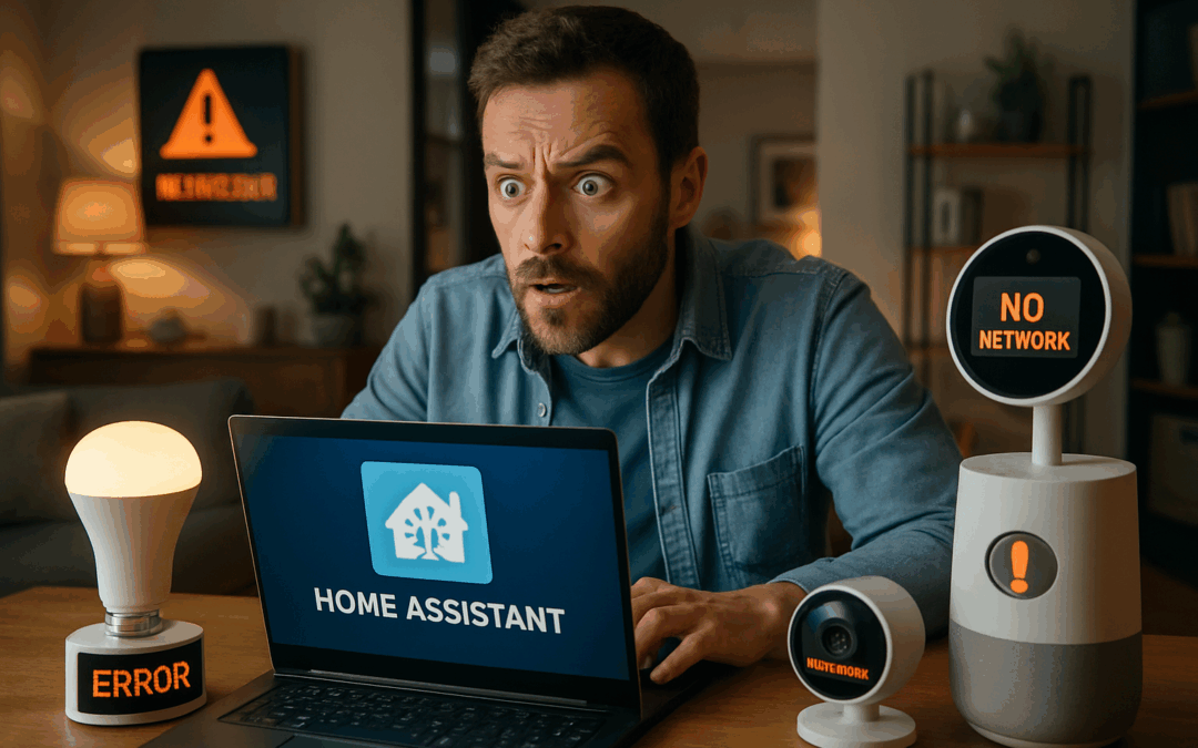 découvrez les quatre défis inattendus rencontrés lors de la configuration de home assistant, et comment les surmonter pour maîtriser votre domotique.