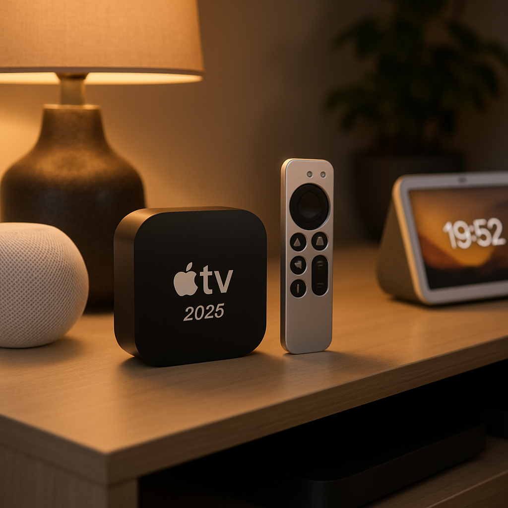 découvrez l’apple tv 2025, un concentré de puissance avec la puce a17 pro et la connectivité wi-fi 7. plongez dans une analyse complète de ses performances et des innovations qu’elle apporte au streaming et au divertissement à la maison.