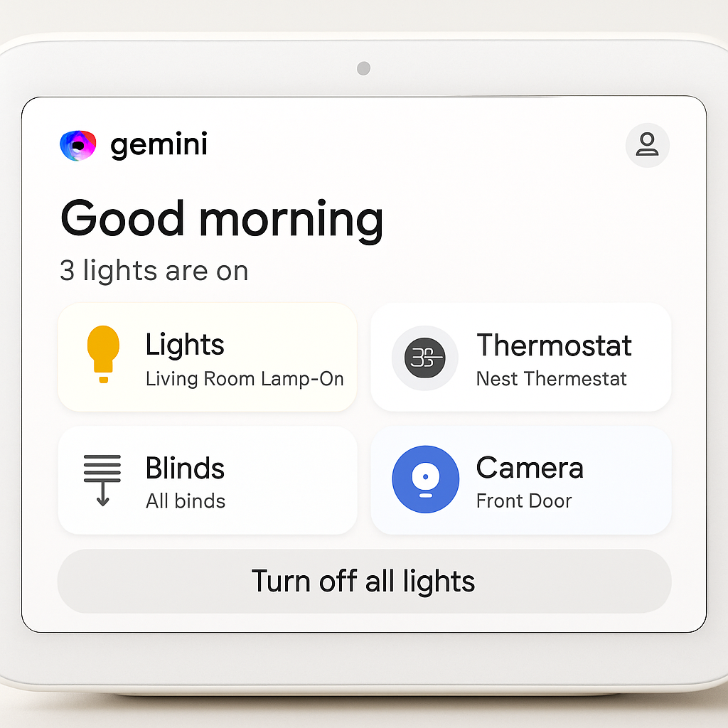 découvrez la nouvelle interface de l’application google home et profitez d’un contrôle intelligent de vos appareils avec l’intégration avancée de l’ia gemini. explorez les dernières innovations pour une maison connectée plus intuitive et performante.