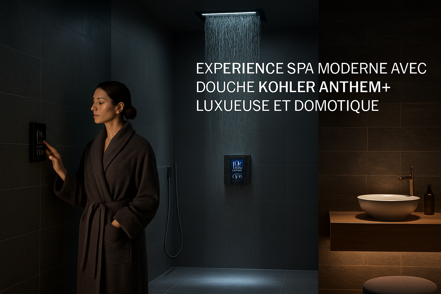 découvrez la douche intelligente kohler anthem+ et son intégration sans faille avec les systèmes domotiques control4. profitez d’un confort exceptionnel, d’un contrôle personnalisé et d’une expérience connectée dans votre salle de bain.