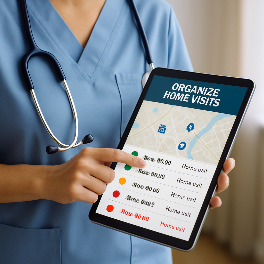 découvrez comment myvisits révolutionne les soins à domicile avec ses outils intelligents de planification et d'automatisation des visites, pour un service plus efficace et personnalisé.