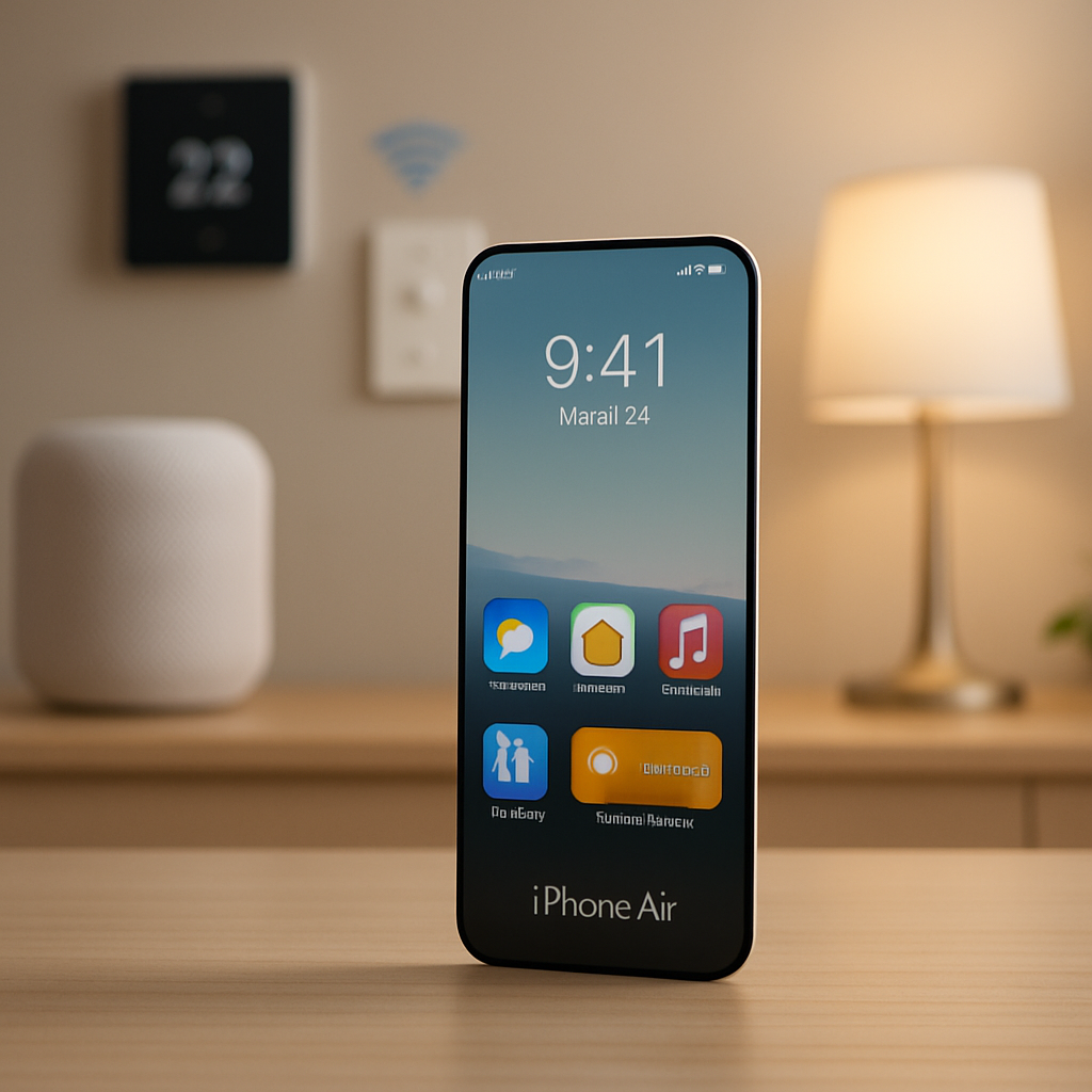 découvrez comment un détail subtil lors du lancement de l'iphone air met en lumière les inquiétudes d'apple concernant l'intégration de la maison intelligente, et ce que cela signifie pour l'avenir de ses produits connectés.