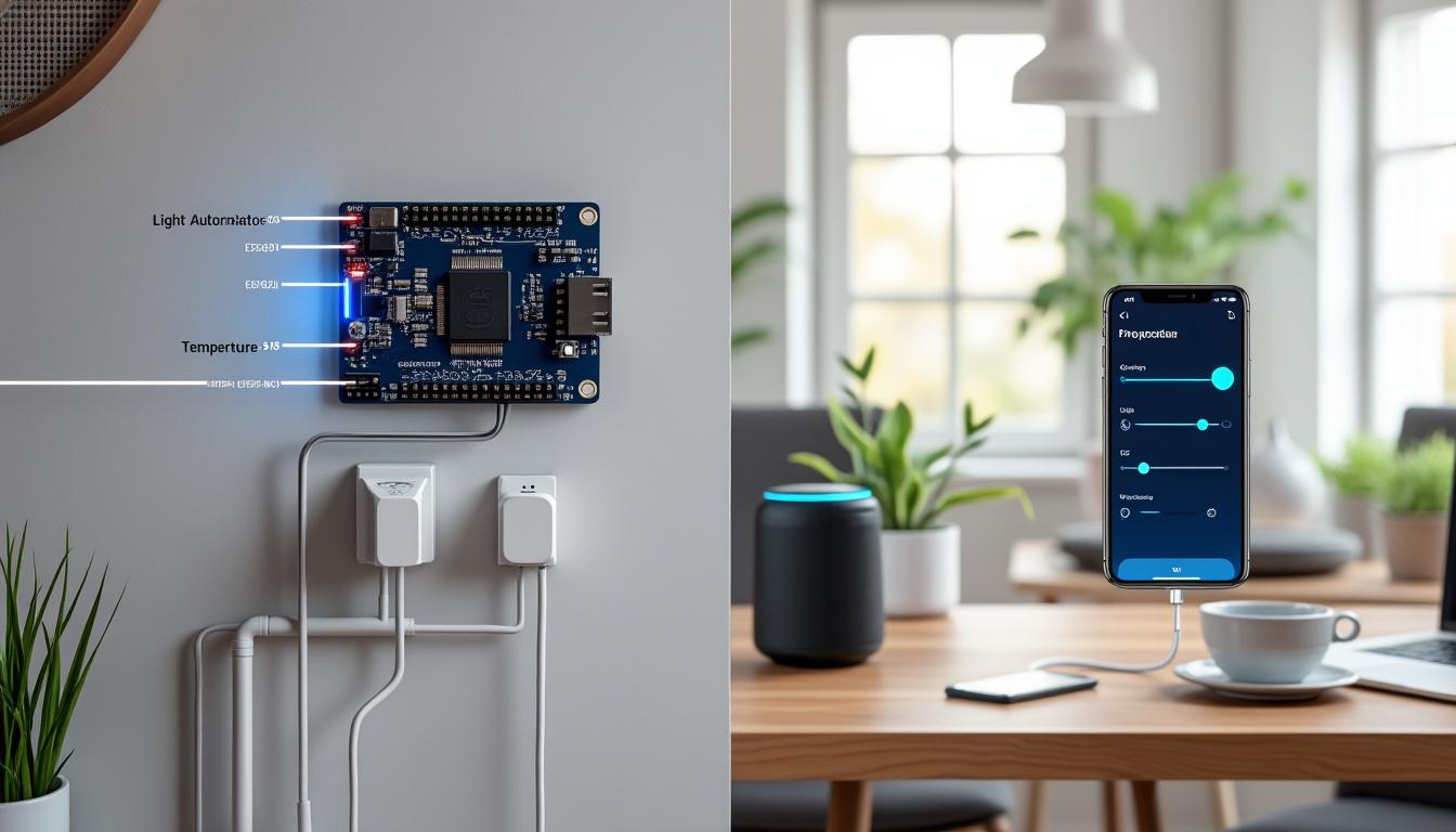 découvrez comment créer un système de domotique simple et efficace en connectant directement votre esp32 à votre smartphone, sans passer par des serveurs externes. contrôlez votre maison facilement et en toute sécurité !