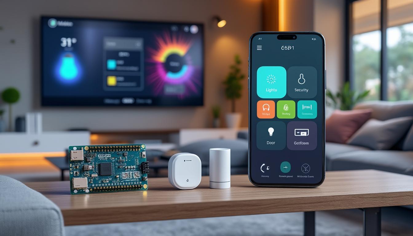 découvrez comment créer un système de domotique simple et efficace en connectant directement un esp32 à votre smartphone, sans passerelle. guide étape par étape pour automatiser votre maison facilement.