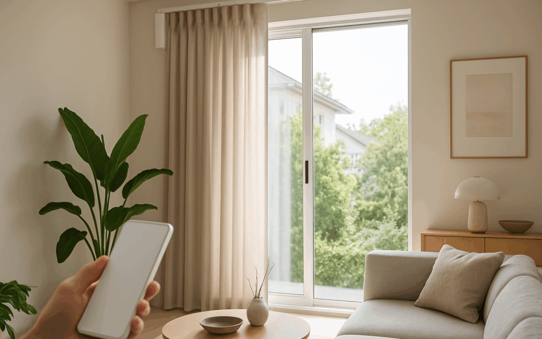 adoptez le rideau ryse smartcurtain et offrez à votre maison moderne une automatisation silencieuse, pratique et élégante de vos stores. simplicité, confort et innovation au service de votre quotidien.