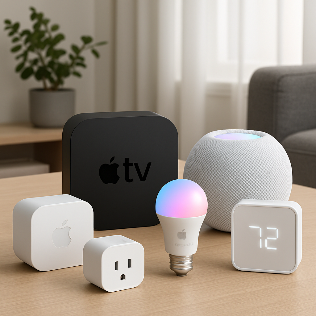 découvrez la liste complète des produits apple tv et appareils domestiques, soigneusement classés par catégorie. trouvez facilement tous les modèles disponibles pour enrichir votre expérience connectée à la maison.