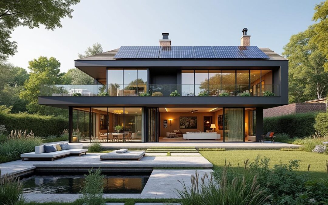 découvrez cette maison de luxe indépendante à epping, alliant élégance, technologie verte de pointe et confort supérieur. une opportunité rare à 1,6 million de livres sterling.