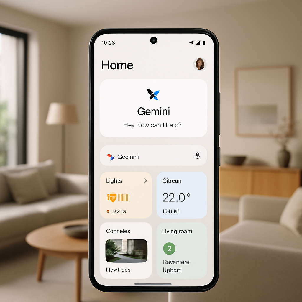 découvrez la toute nouvelle application google home, entièrement repensée pour intégrer gemini, offrant une expérience plus intelligente, personnalisée et fluide pour gérer votre maison connectée.