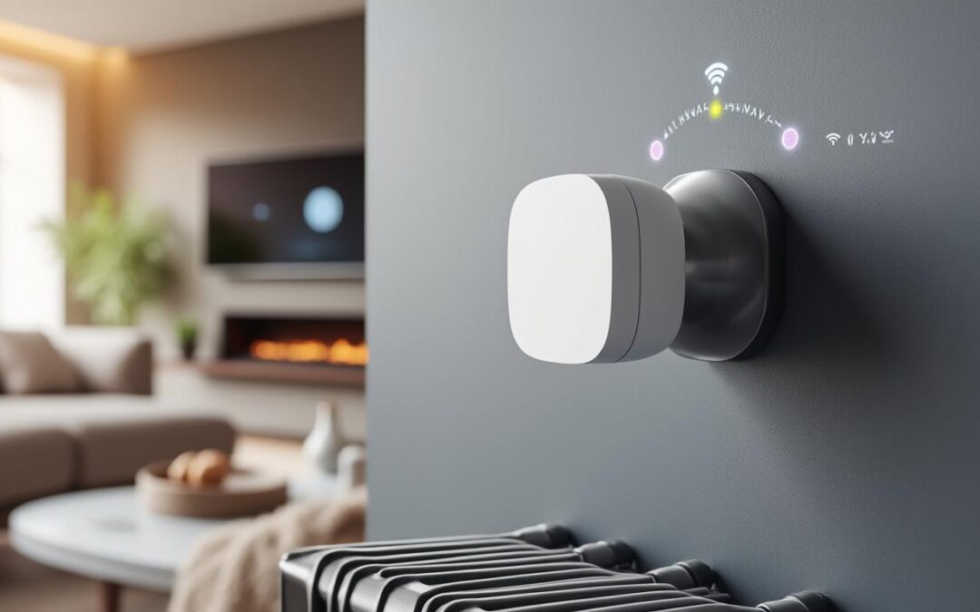 découvrez la nouvelle tête thermostatique intelligente d'aqara, compatible zigbee et thread, pour un contrôle précis et connecté de votre chauffage.