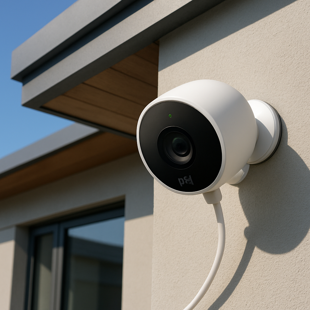 découvrez la caméra nest cam outdoor filaire de 2ème génération, offrant une sécurité extérieure fiable avec une haute performance, surveillance en temps réel et détection intelligente pour protéger votre domicile.
