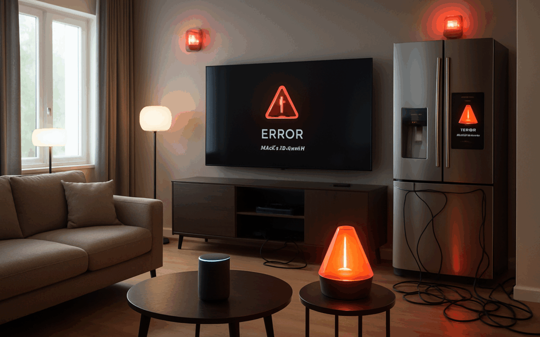découvrez comment vos appareils domestiques intelligents, bien qu’efficaces et innovants, peuvent devenir une source de problèmes coûteux et inattendus pour votre foyer.
