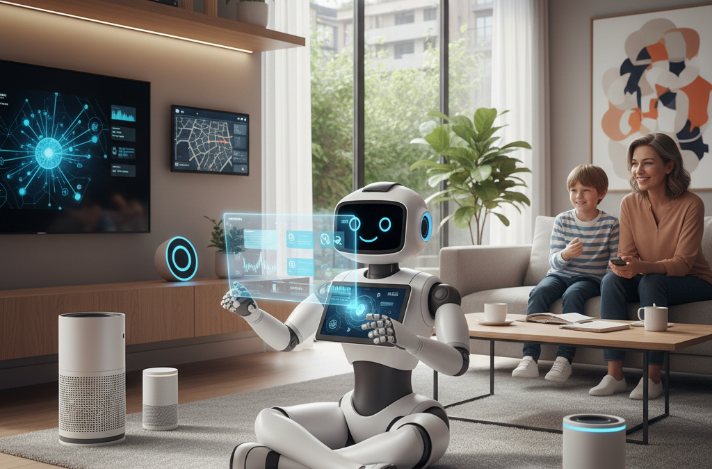 découvrez comment les concierges domestiques intelligents révolutionnent votre quotidien en apprenant automatiquement vos habitudes, pour une maison connectée sans effort ni programmation manuelle.