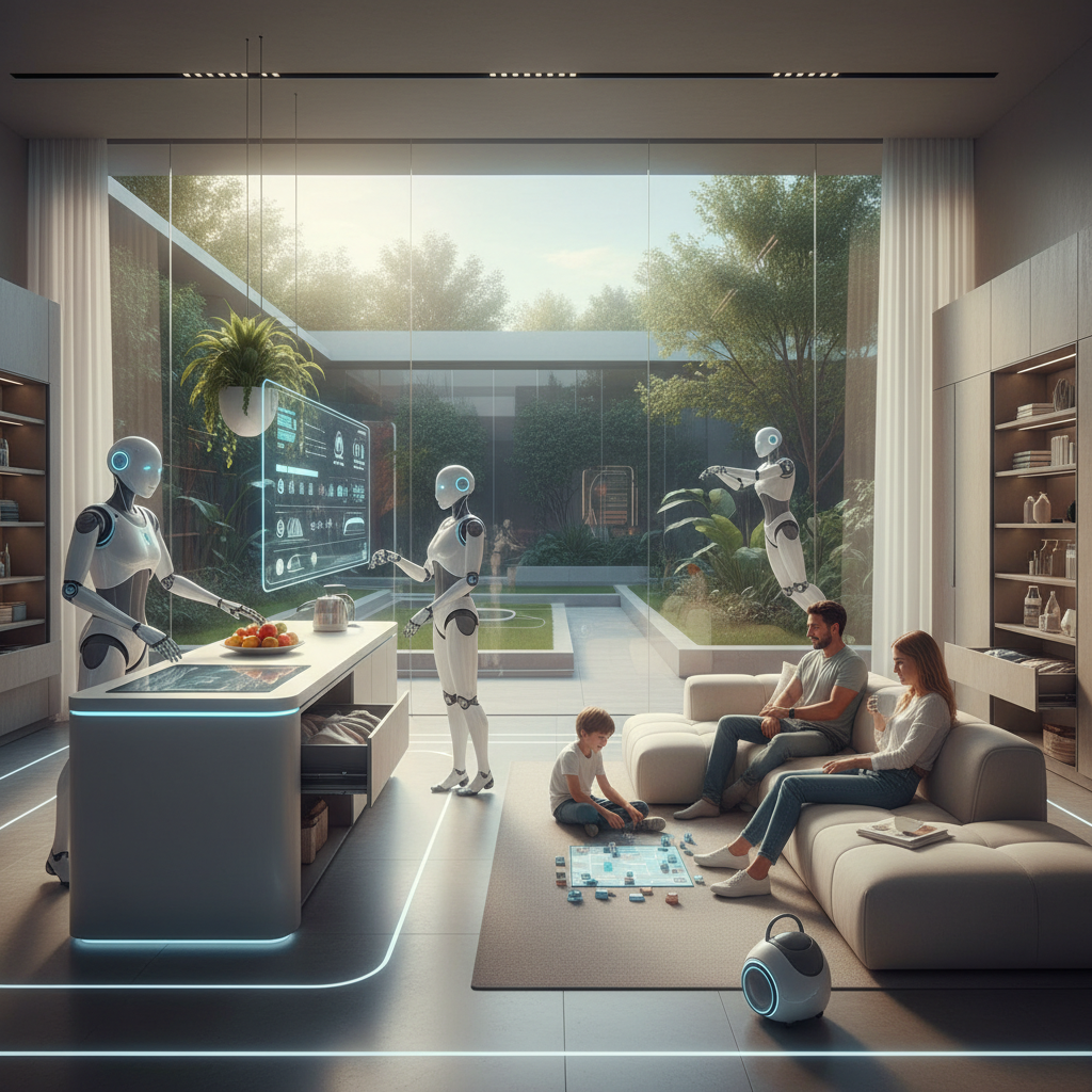 découvrez comment les concierges domestiques intelligents révolutionnent votre quotidien en apprenant de manière autonome, pour une maison automatisée sans effort.