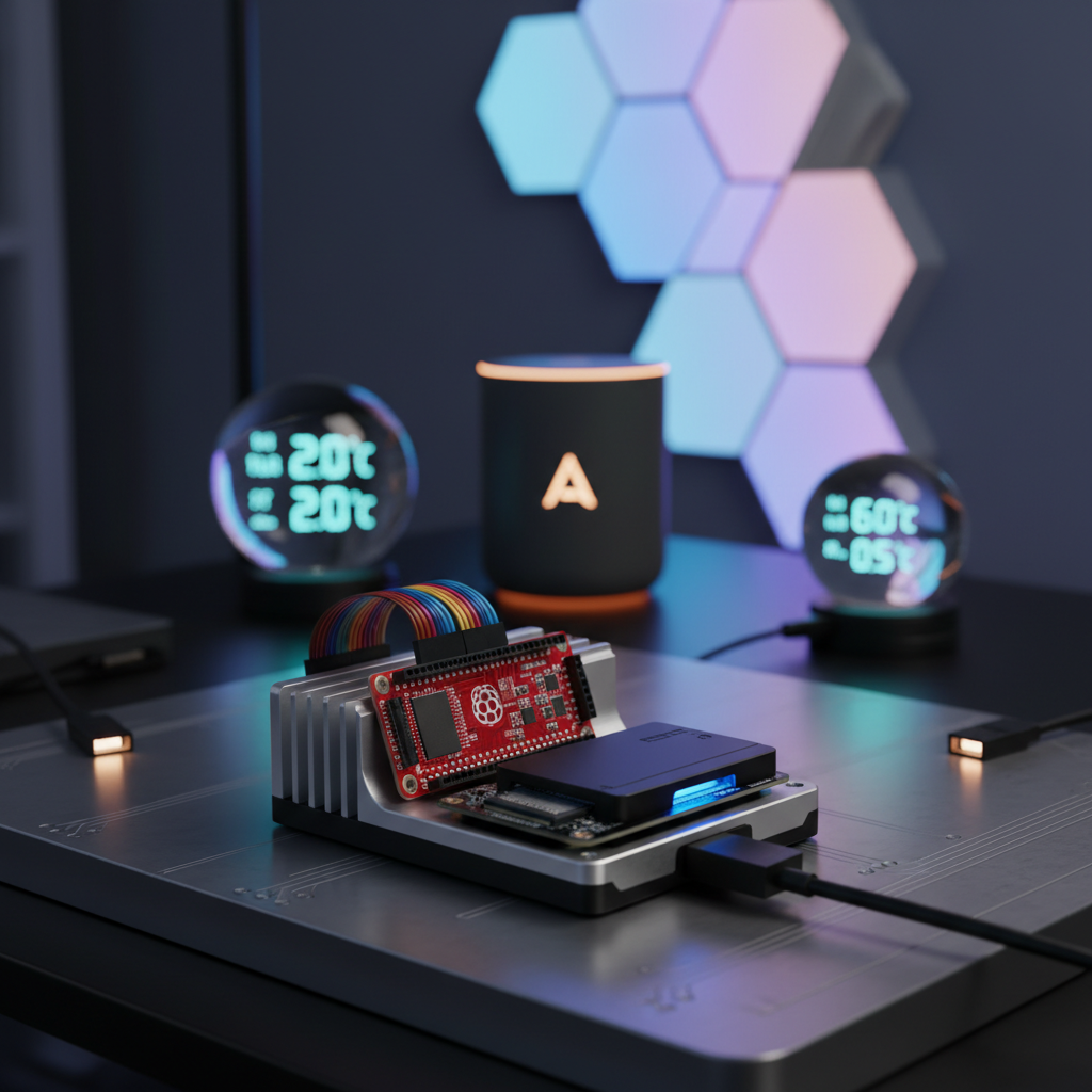 Installer Home Assistant OS sur Raspberry Pi 5 avec SSD NVMe : Guide ...