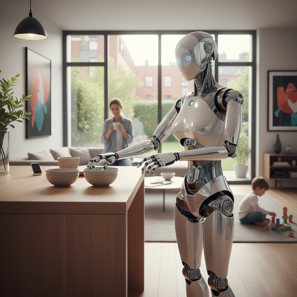 découvrez cloid, le robot humanoïde innovant de lg présenté au ces 2026, conçu pour simplifier votre quotidien et transformer votre foyer en un espace intelligent sans effort.