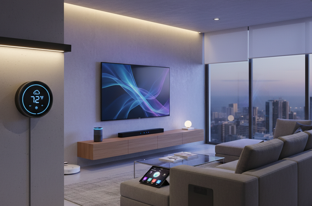 découvrez comment le marché de la maison intelligente atteint 121,6 milliards de dollars en 2024, reflétant une croissance rapide et les dernières innovations technologiques pour un habitat connecté.