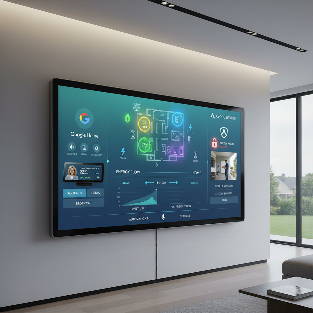 découvrez le nouveau système de sécurité résidentiel d'at&t qui intègre google home et abode pour offrir une protection intelligente et connectée de votre domicile.