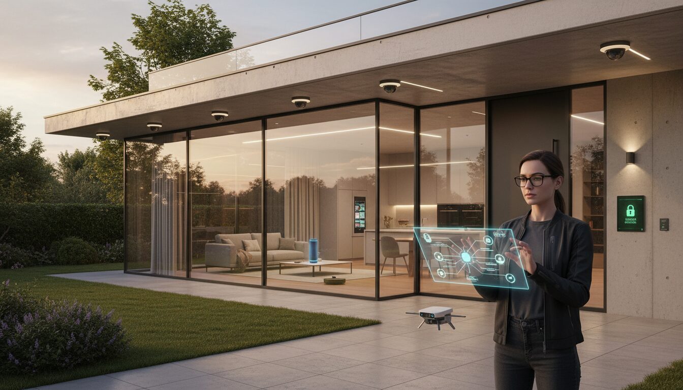 découvrez comment un expert en intelligence artificielle intègre l'automatisation intelligente et la sécurité pour transformer sa maison connectée en un espace à la fois sûr et innovant.