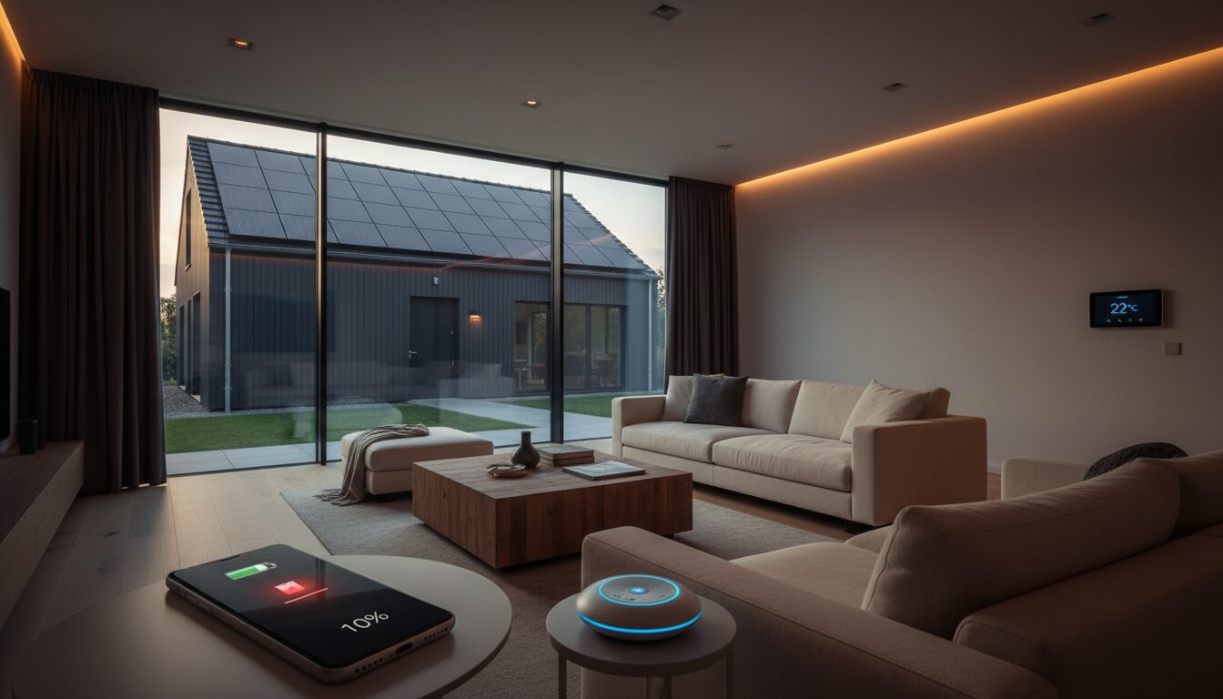 découvrez comment j'ai automatisé ma maison connectée en fonction du niveau de batterie de mon téléphone, un système ingénieux qui optimise confort et efficacité au quotidien.